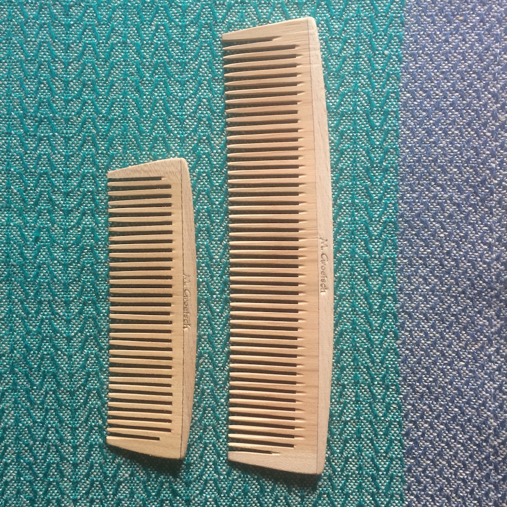 Holzkamm Frisierkamm